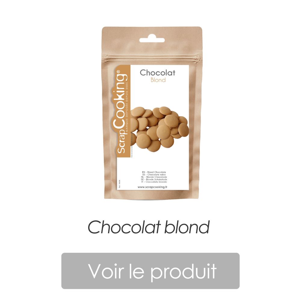 Chocolat blond layer cake - ScrapCooking